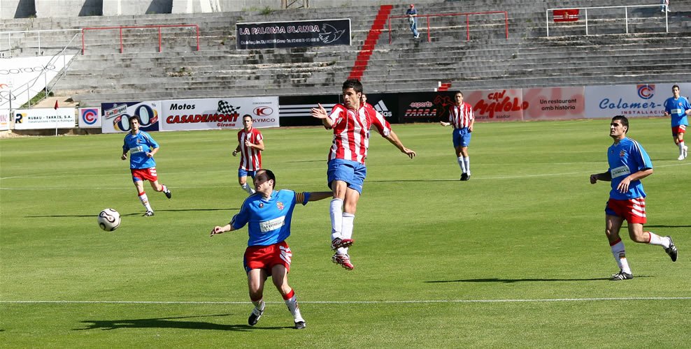 Una tarda al fútbol.