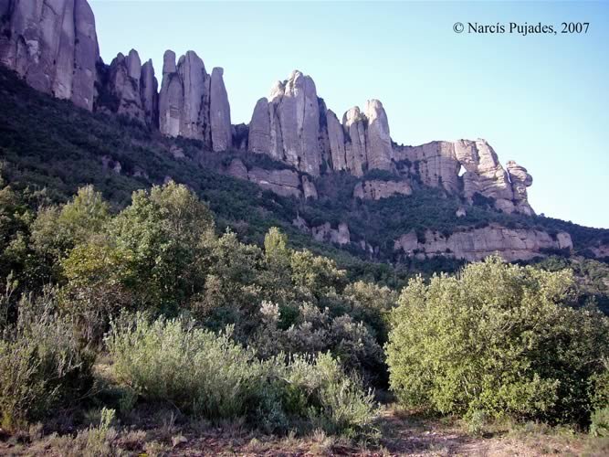 Agulles i la Roca Foradada