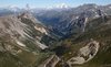 El Mont-Blanc des del Pointe de l'Observatoire. A sota Pralognan-la-Vanoise.