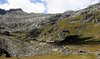 Refugi del Fond d'Aussois, amb el Pointe de l'Observatorie al fons a la dreta.