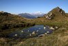 Des de Le Grand Plan amb el Mont-Blanc al darrera.