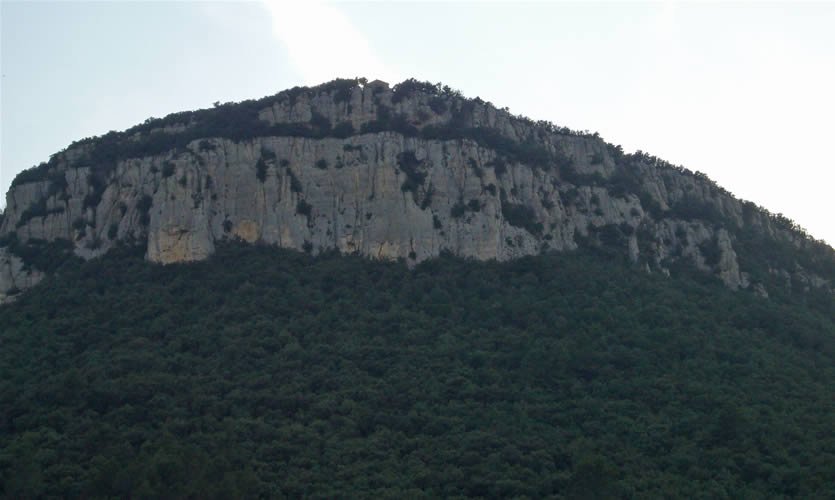 Sant Roc de la Barrroca, des de can Pere Puig