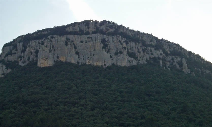 Sant Roc de la Barrroca, des de can Pere Puig