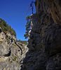 Via ferrata La Traversée des Anges, amb el Pont du Diable.